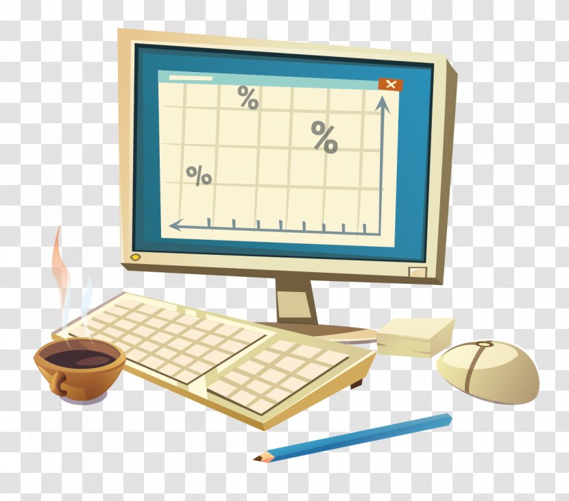 Computer Keyboard Mouse - Vector And Transparent PNG