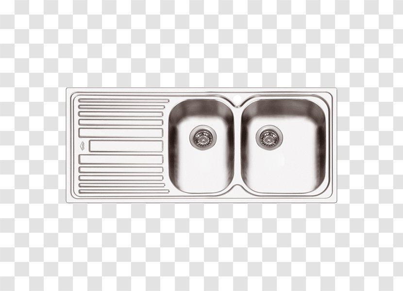 Kitchen Sink Bowl Tap - Plumbing Fixture - Top View Furniture Transparent PNG