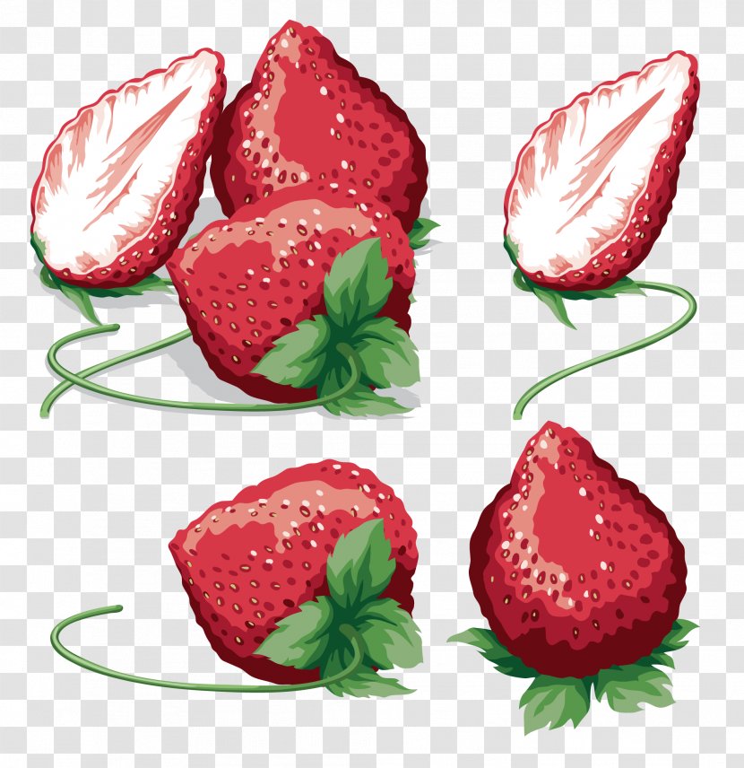 Musk Strawberry Food - Fruit - Mangosteen Transparent PNG