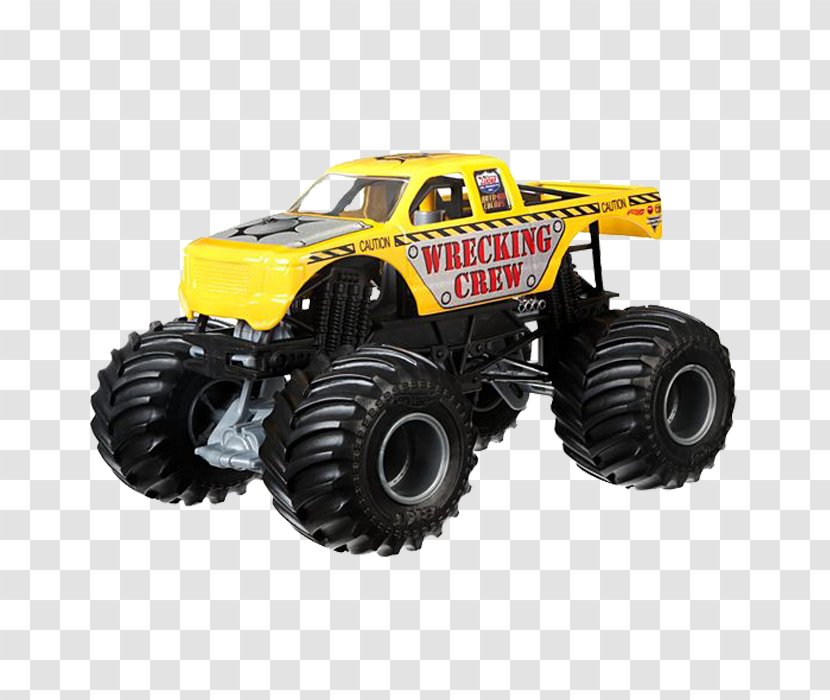 Radio-controlled Car Monster Truck Hot Wheels Die-cast Toy - Motor Vehicle - Jam Transparent PNG