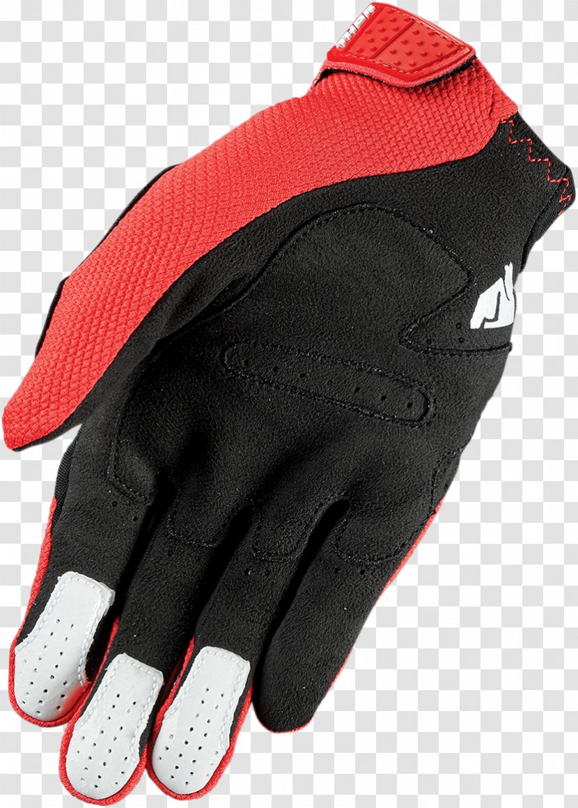 Thor Cycling Glove Customer Service Red - Rebound Transparent PNG
