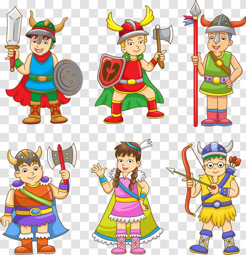 Viking Ships Cartoon Drawing - Clothing - Vikings Transparent PNG