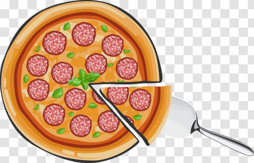 Pizza Fast Food - Abstract Pattern Transparent PNG
