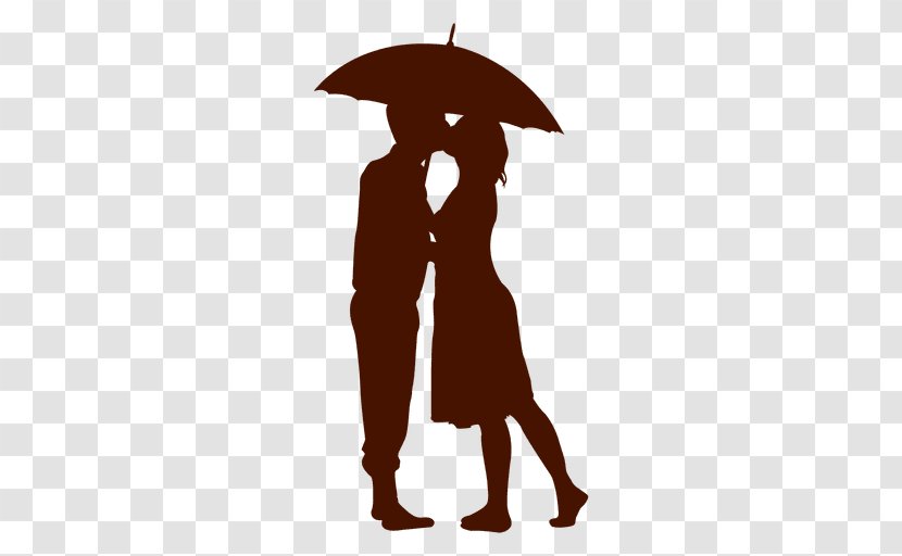 Silhouette Couple Drawing - Male Transparent PNG