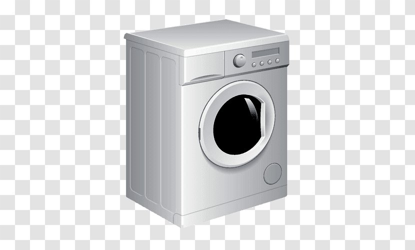 Washing Machines Clothes Dryer Home Appliance Laundry - Cleaning Transparent PNG