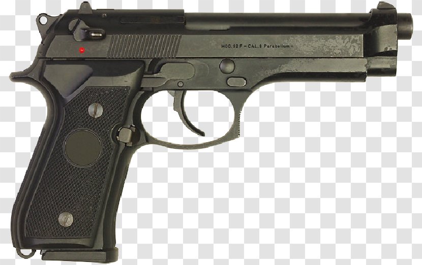 Beretta M9 Firearm Semi-automatic Pistol 92 - Handgun Transparent PNG