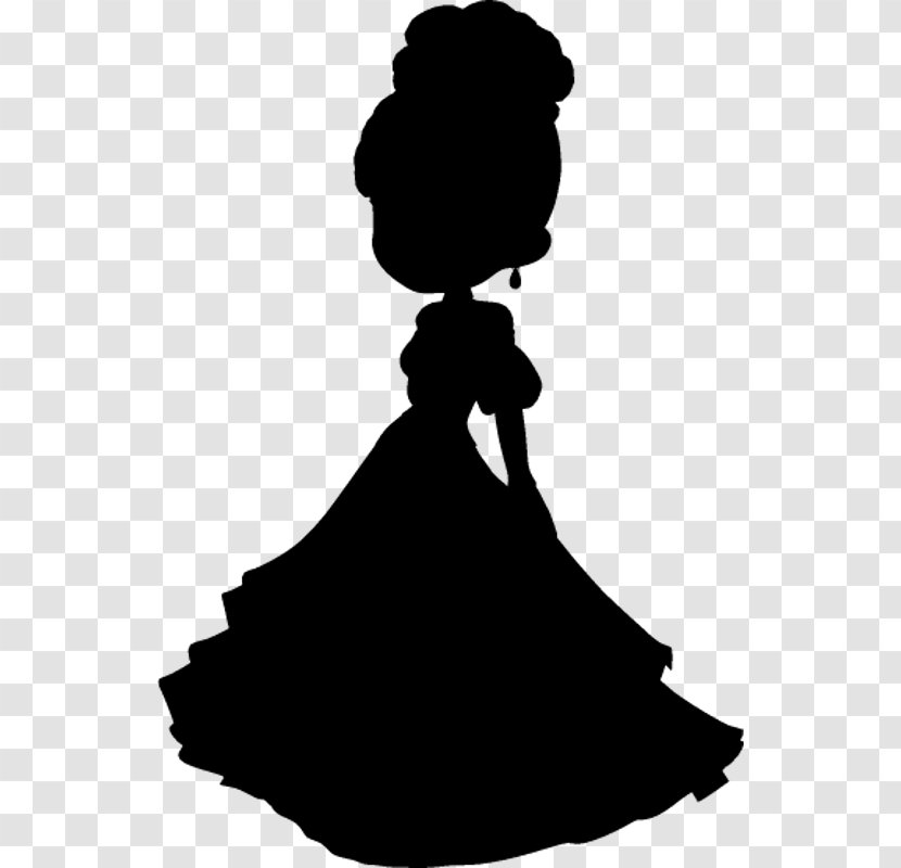 Clip Art Dress Silhouette - Blackandwhite Transparent PNG