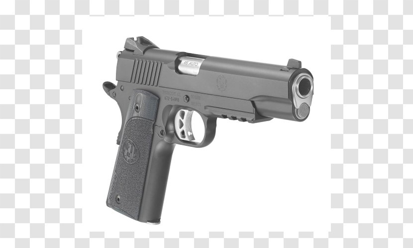 Ruger SR1911 .45 ACP IMI Desert Eagle Sturm, & Co. Pistol - Gun Barrel - Sr556 Transparent PNG