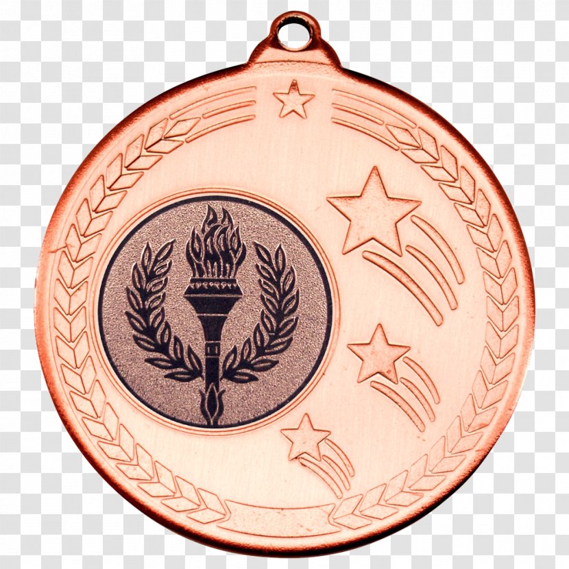 Bronze Medal Silver Trophy Gold - Star Transparent PNG