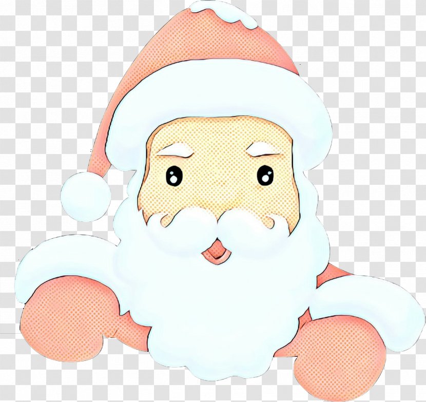 Santa Claus Drawing - Christmas Card - Nose Cartoon Transparent PNG