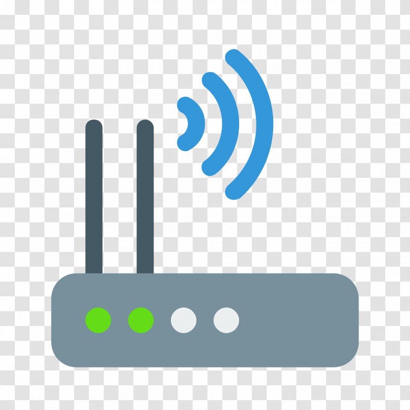 Wireless Router Wi-Fi Modem - Logo - Printer Transparent PNG