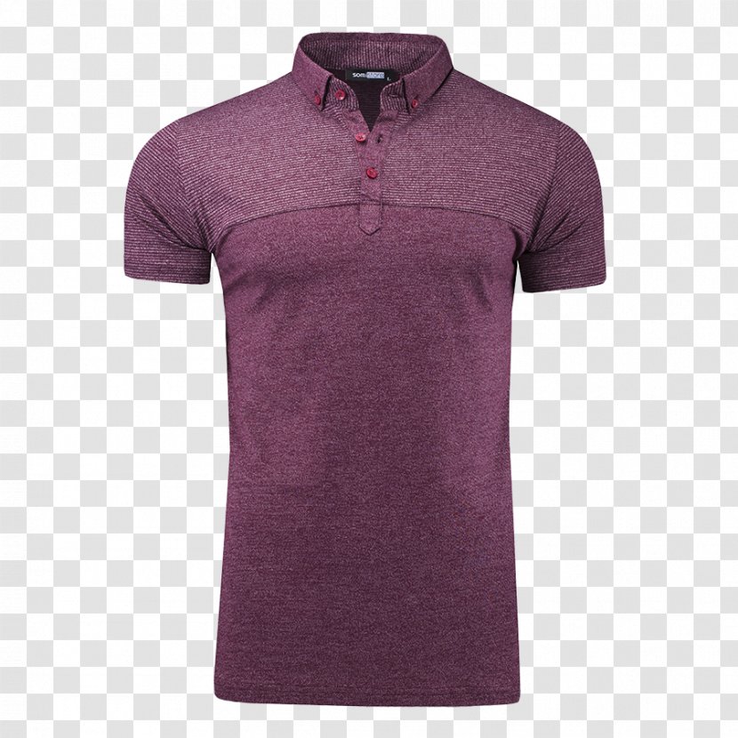 Polo Shirt T-shirt Tennis Ralph Lauren Corporation Neck - Violet Transparent PNG