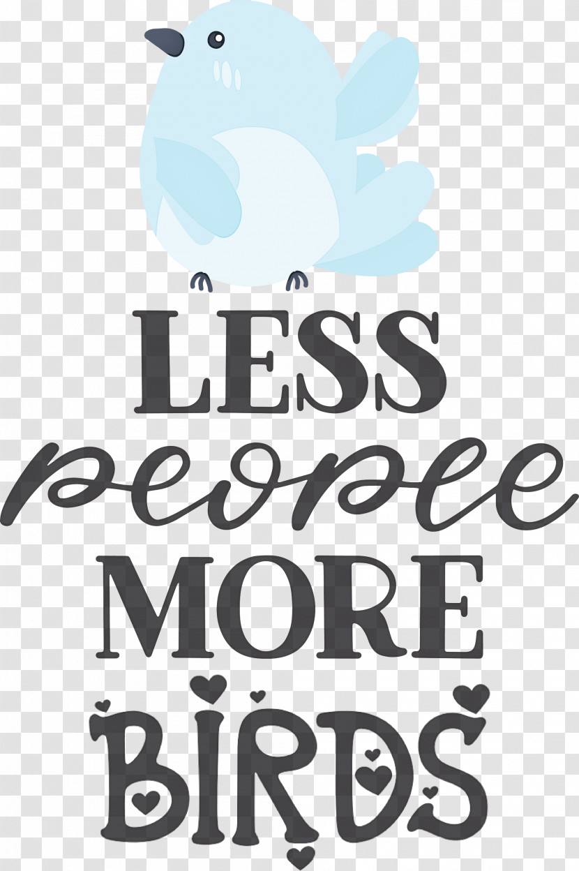 Less People More Birds Birds Transparent PNG