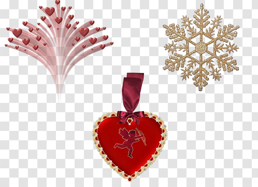 Snowflake Gold Clip Art - Heart Transparent PNG