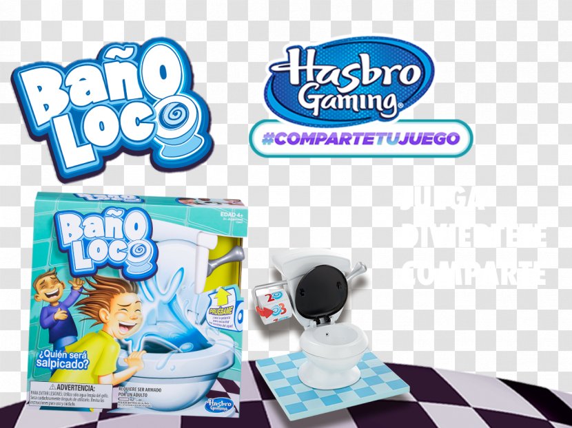 Hasbro Toilet Trouble Game Baño Loco Board - Juguete Furreal Friends Transparent PNG