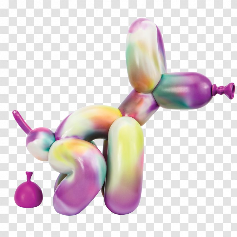Balloon Dog Paddle Pop Toy - Pooping Transparent PNG