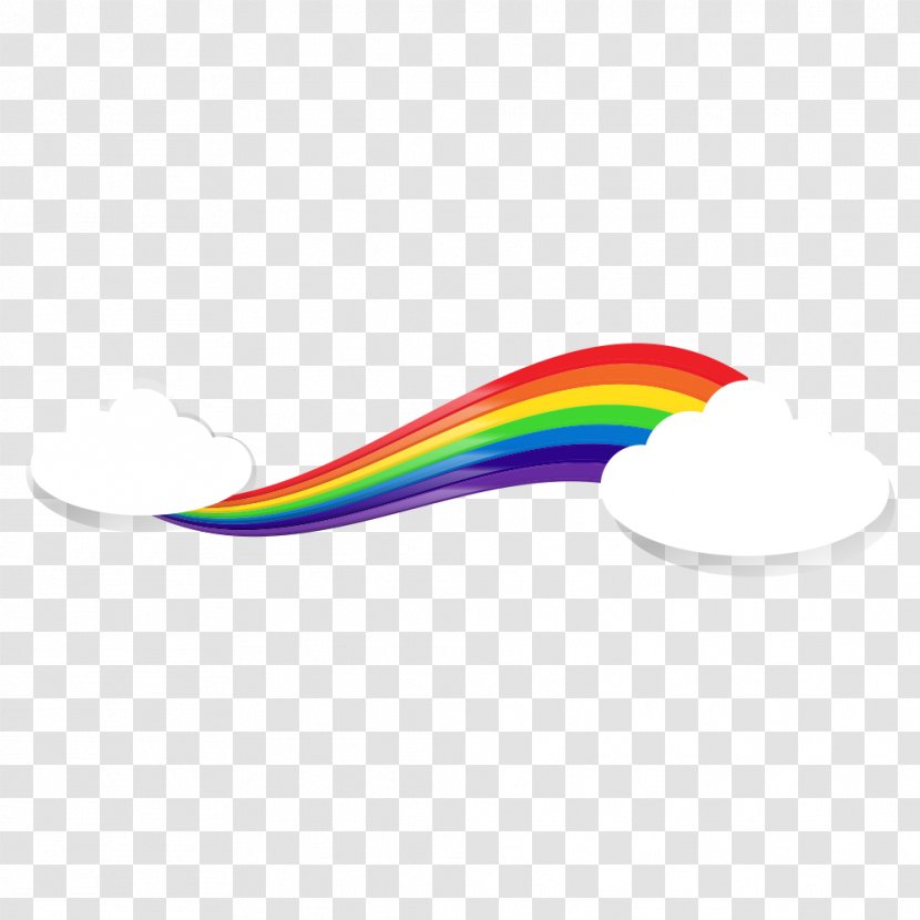 Rainbow Download - Wing - Cloud Transparent PNG