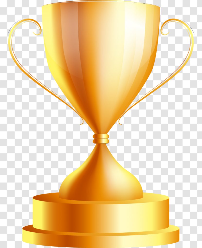 Trophy Award Gold Medal Clip Art - Cup Transparent PNG