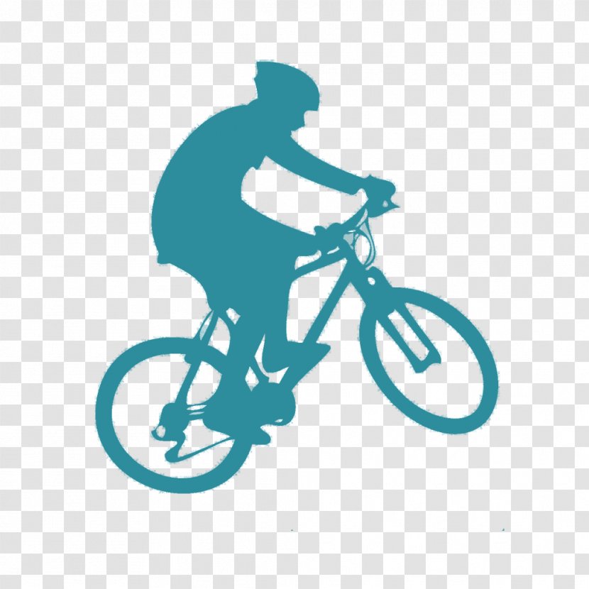Mountain Bike Bicycle Downhill Biking Cycling - Wheel Transparent PNG