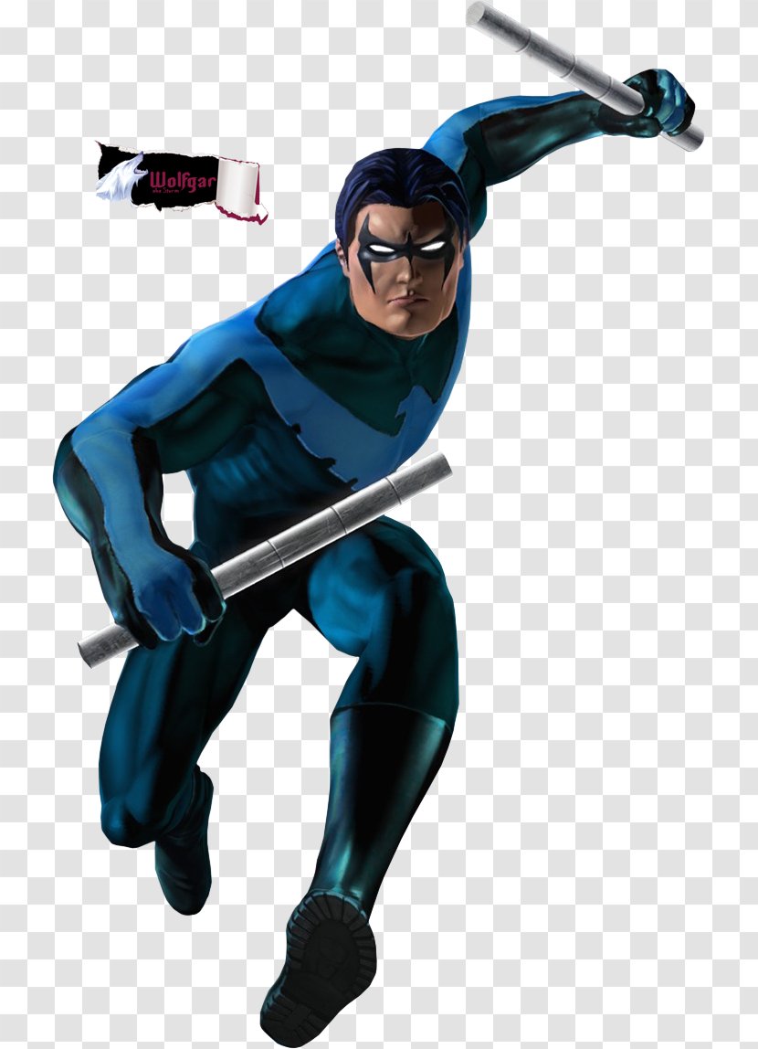 Nightwing Batman - Superhero - Picture Transparent PNG