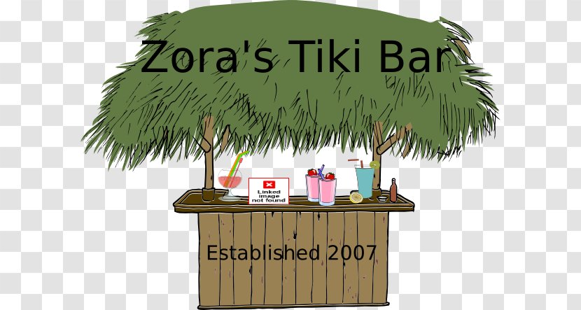 Tiki Culture Bar Clip Art - Grass - Drinks Transparent PNG