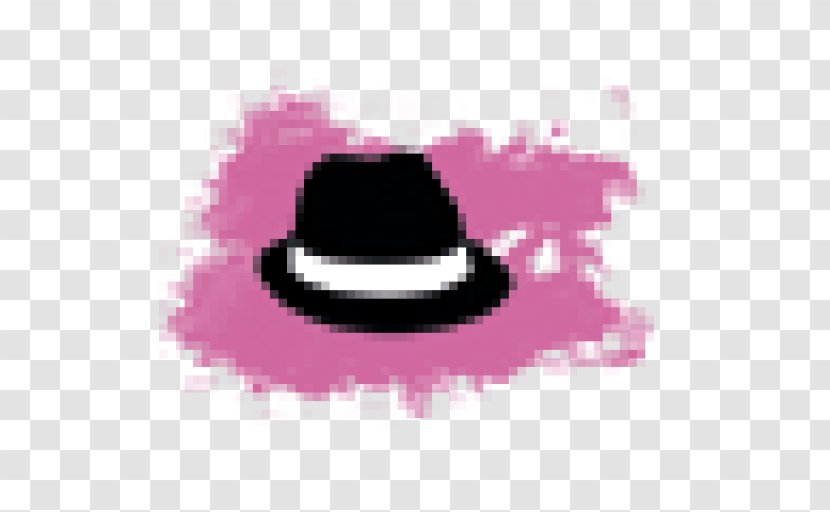 Pink M Hat Sify Font Transparent PNG