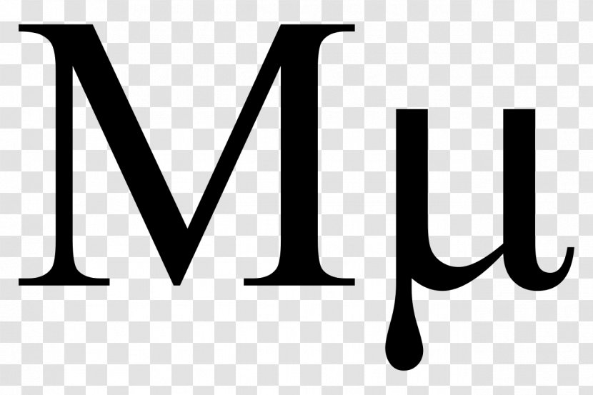 Mu Greek Alphabet Letter Word - Writing - Latin Transparent PNG