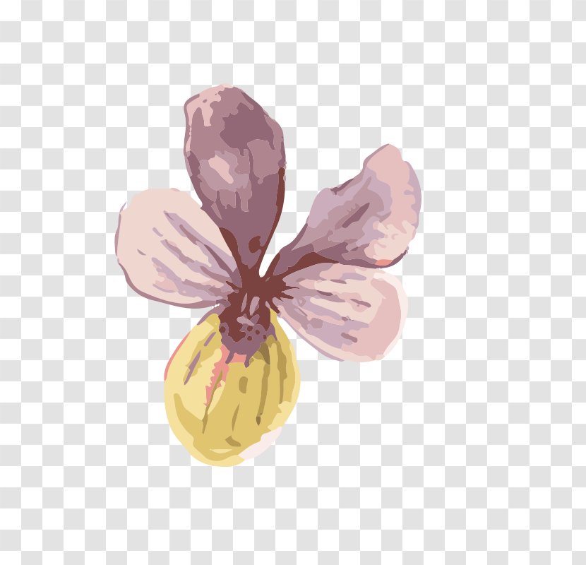Watercolor Painting Oil - Hand-painted Flowers,Beautiful,watercolor,Oil Effect,Flowers,Leaves Transparent PNG