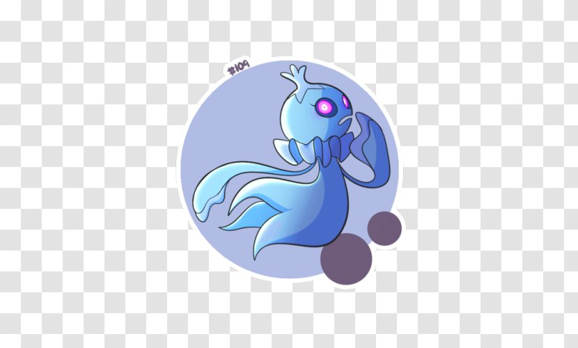 Marine Mammal Cartoon Fish Legendary Creature - Purple Transparent PNG