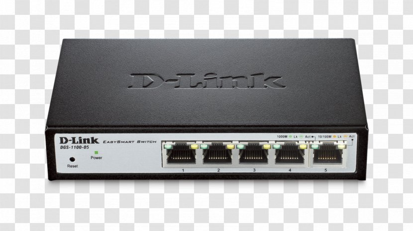 D-Link 5-Port .L2 Managed Gigabit Network Switch Ethernet Power Over - Dlink - Electronic Component Transparent PNG