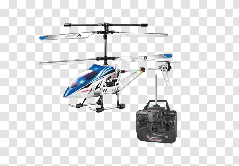 Helicopter Rotor Radio-controlled Quadcopter Unmanned Aerial Vehicle - Gyroscope - Radiocontrolled Transparent PNG