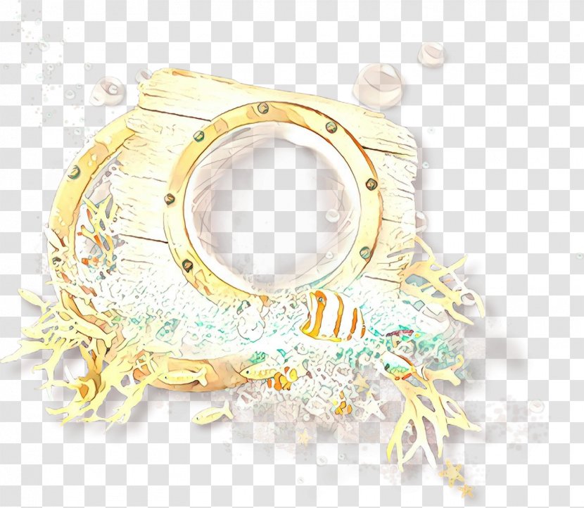Yellow Circle - Metal - Fashion Accessory Transparent PNG