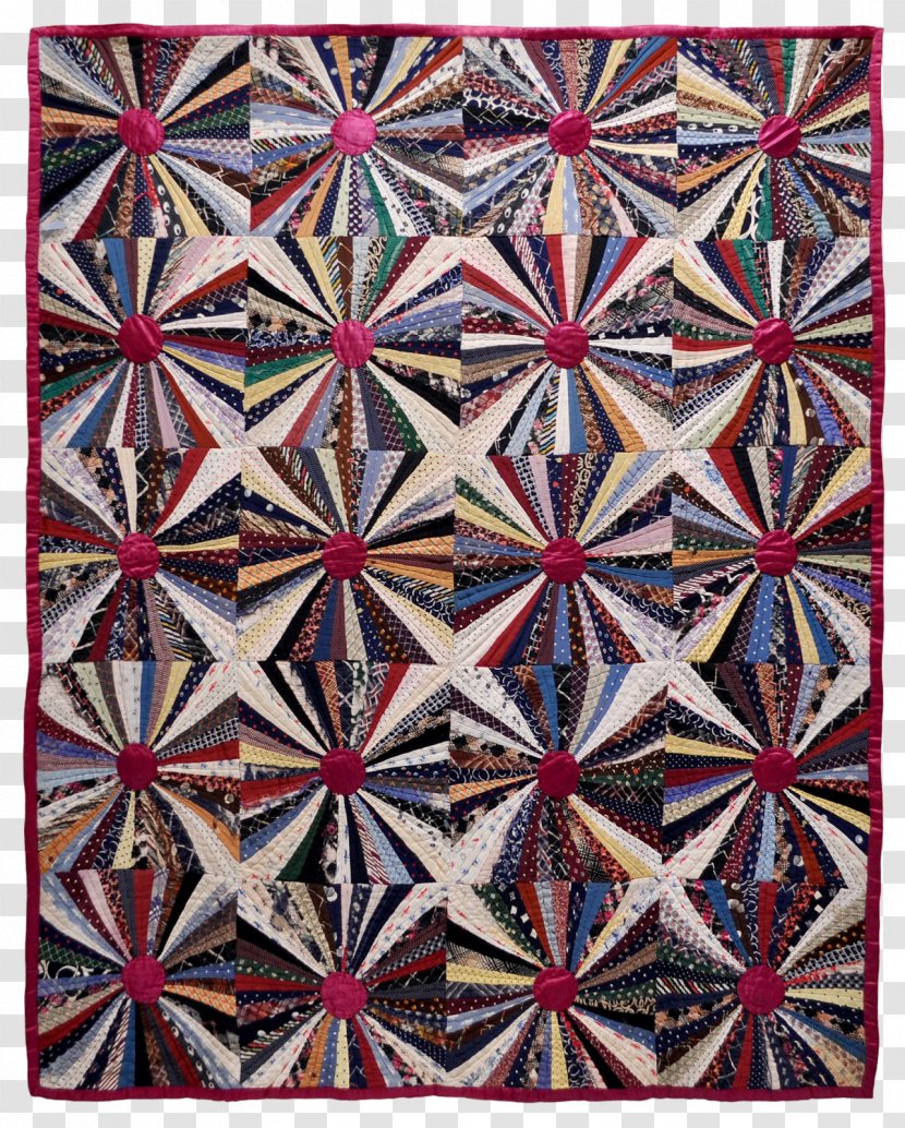 Quilt Textile Patchwork Silk Comforter Pattern - Kansas City Star - American Folk Art Museum Transparent PNG