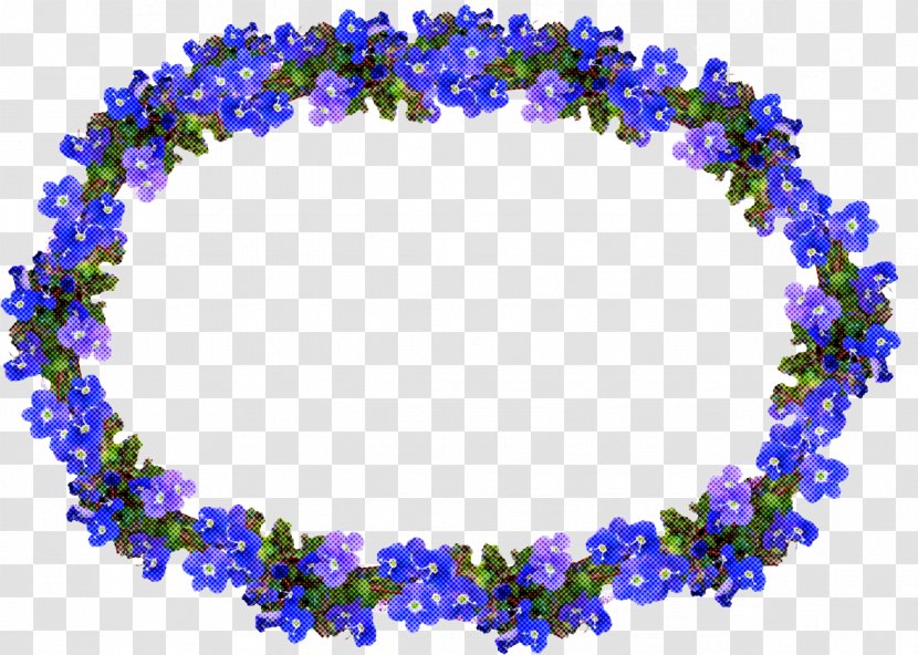 Background Blue Frame - Bead - Jewelry Making Transparent PNG