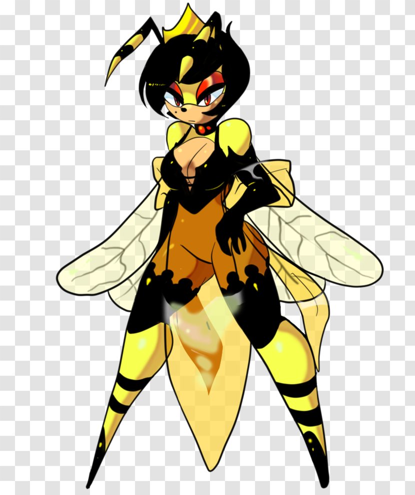 Honey Bee Queen Koningin Bumblebee - Mythical Creature - Q Version Of The Transparent PNG