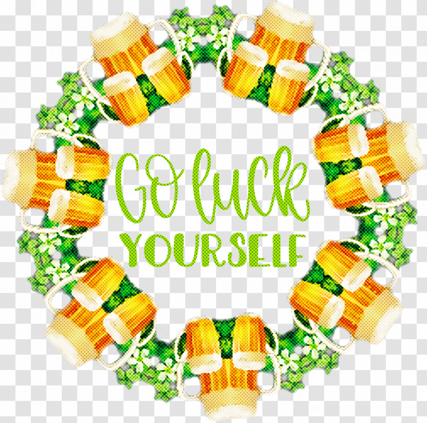 St Patricks Day Saint Patrick Go Luck Yourself Transparent PNG