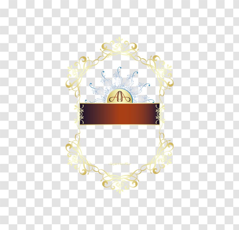 Gold Chemical Element Icon - Color - Frame Transparent PNG