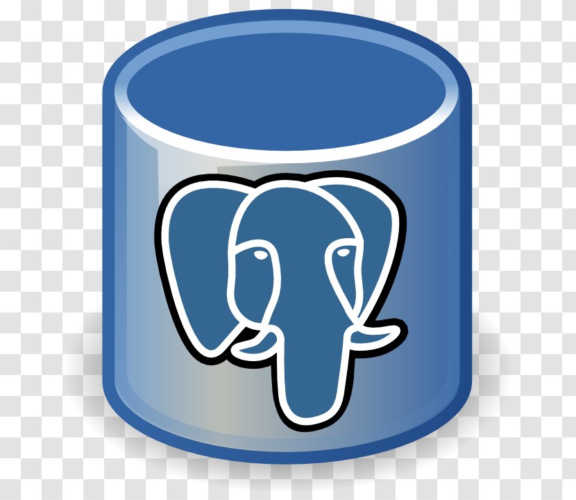 PostgreSQL Object-relational Database Relational Management System Open-source Software - Logo - Mug Transparent PNG