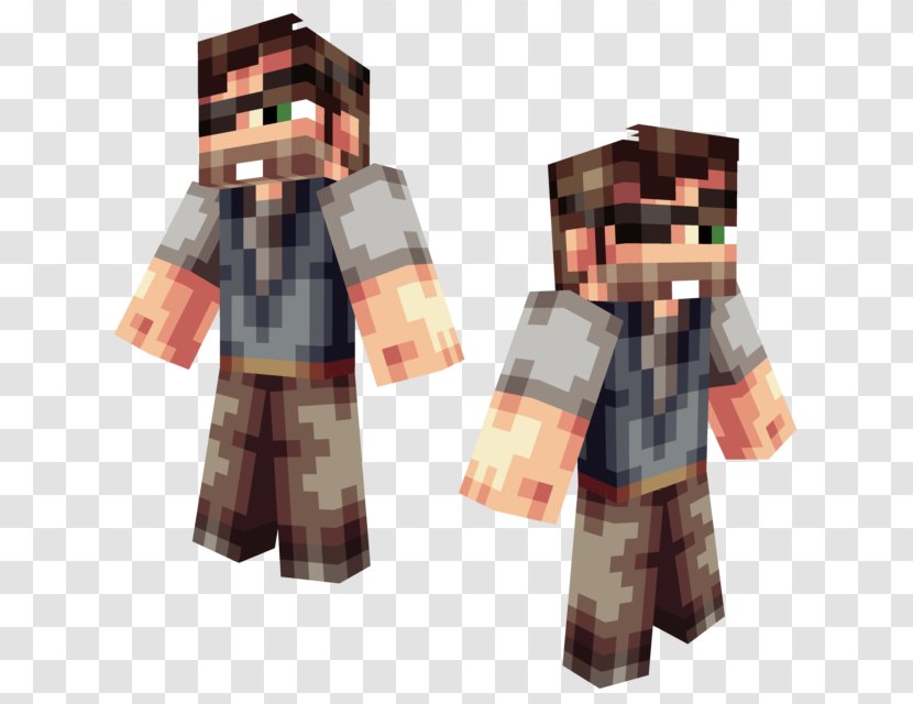 Outerwear Product - The Walking Dead Minecraft Transparent PNG