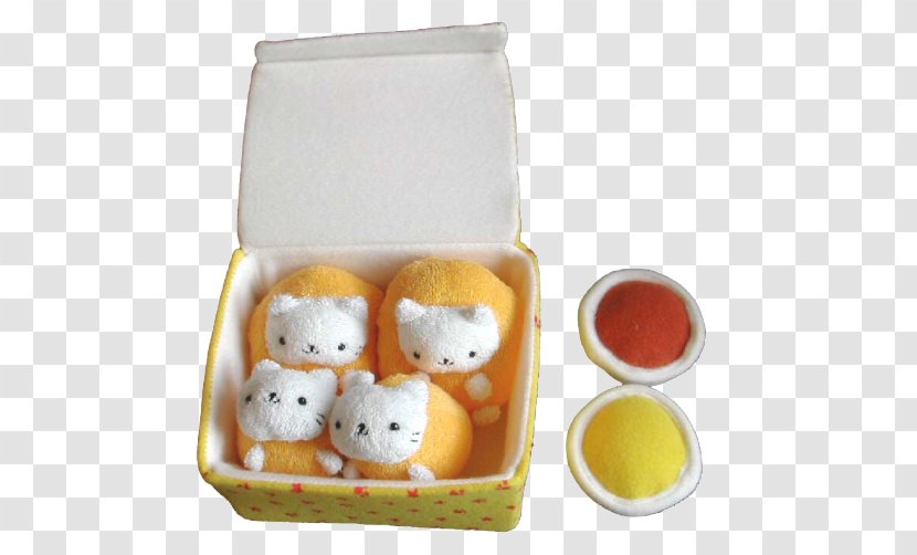 Cat Hamburger Kitten Stuffed Animals & Cuddly Toys Nyanko - Finger Food Transparent PNG