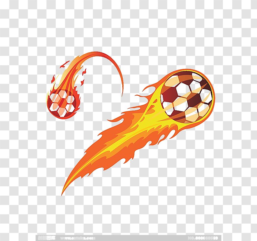 Soccer Fire - Sport - Football Player Transparent PNG