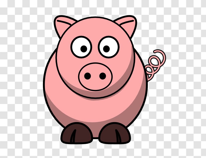 Domestic Pig Clip Art Openclipart Download Transparent PNG