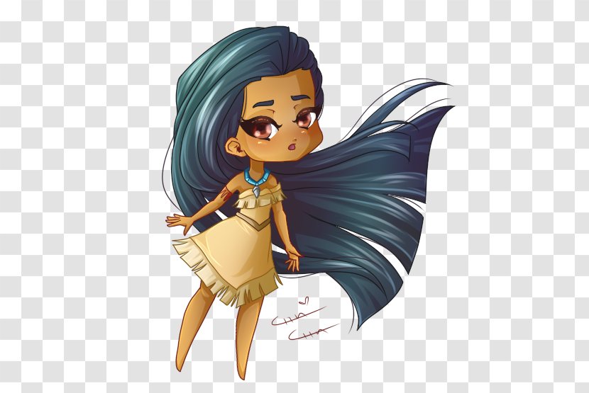 Pocahontas Ariel Drawing Disney Princess Image - Mulan - Watercolor Elsa Transparent PNG