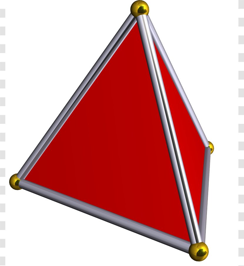 Simplex Tetrahedron 5-cell Regular Polytope - Face - Edges And Corners Transparent PNG