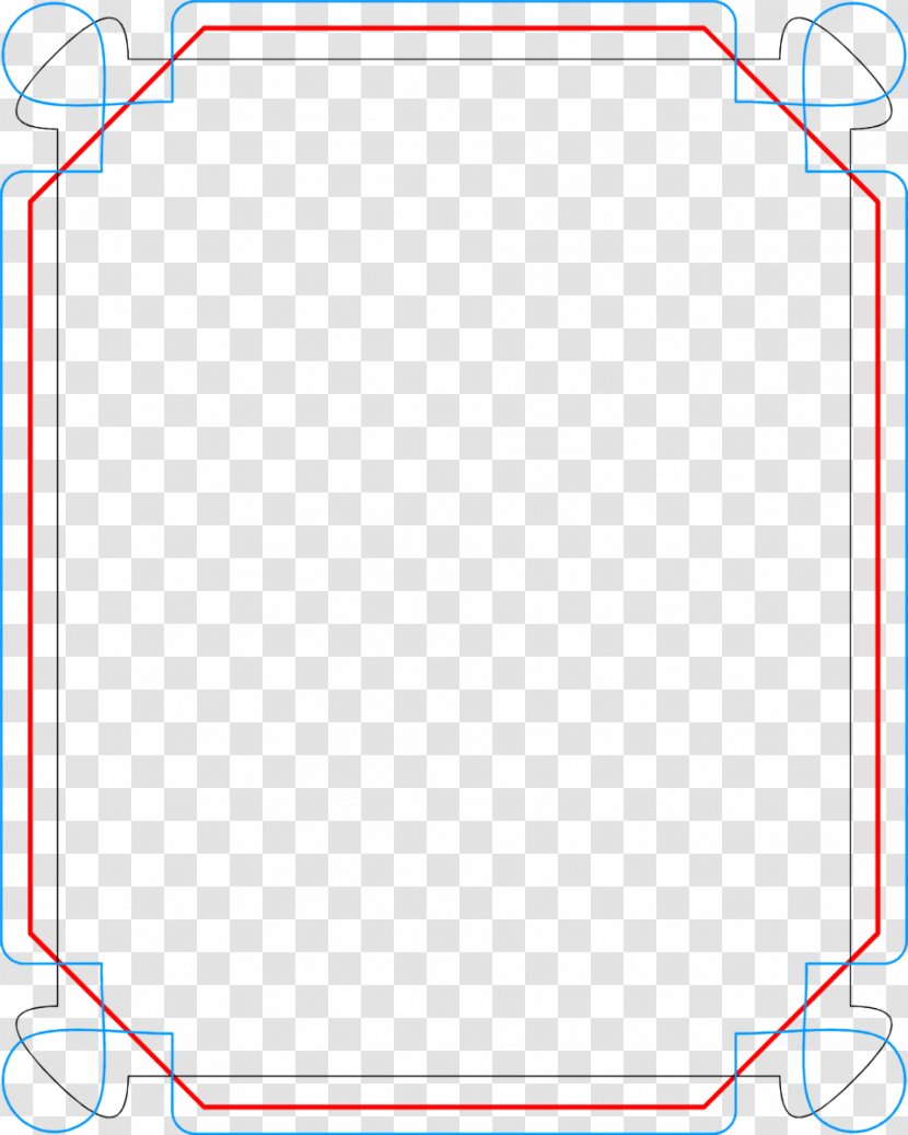 Area Angle Pattern - Material - Free Blue Borders And Frames Transparent PNG