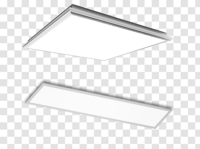 Lighting Rectangle - Ceiling - Radiation Efficiency Transparent PNG