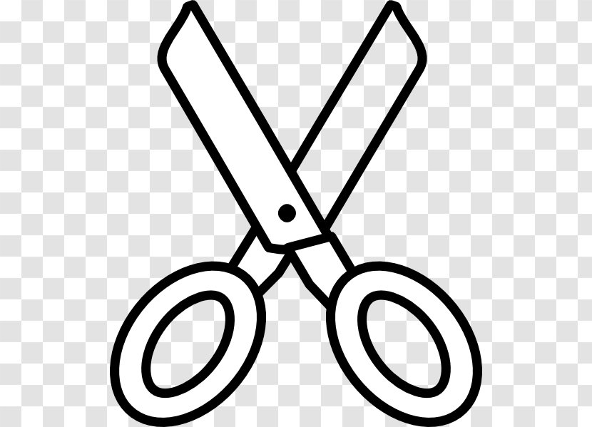 Scissors Comb Hair-cutting Shears Clip Art - Line - Simple Cliparts Transparent PNG