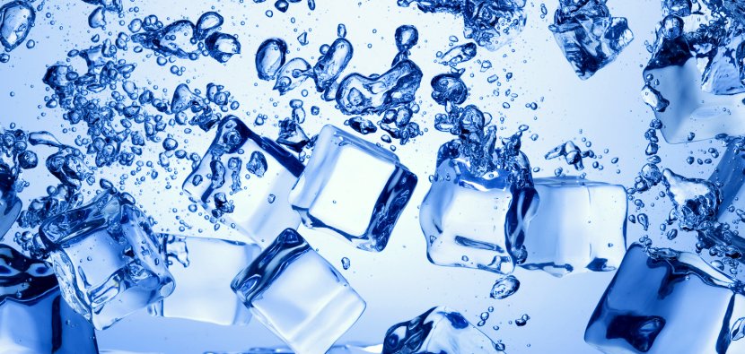 Ice Cube Water Desktop Wallpaper Drop Transparent PNG