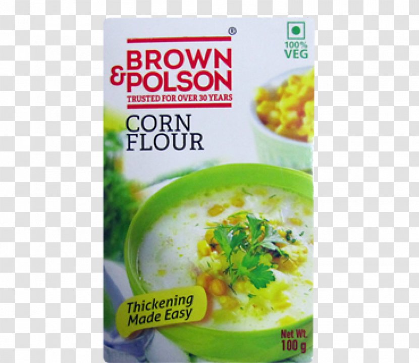 Custard Gravy Corn Starch Atta Flour Transparent PNG