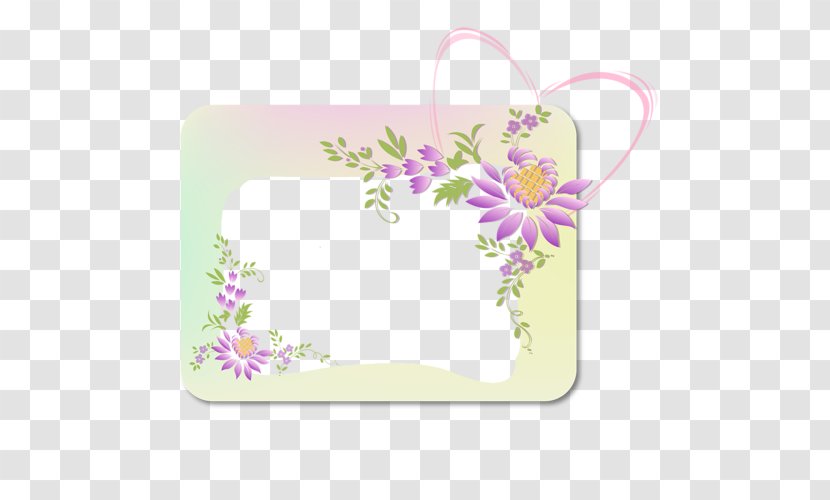 Rectangle Flower - Purple Transparent PNG